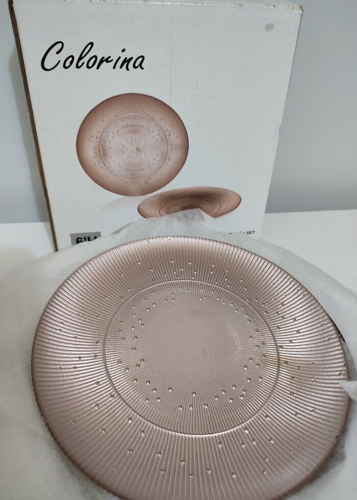 Colorina 6'lı Pasta-Sunum Tabak Seti 21 cm - Görsel 3