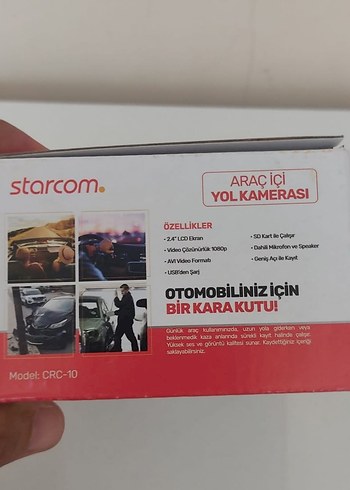 Son 1 Adet StarCom Araç İçi Yol Kamerası - Görsel 5