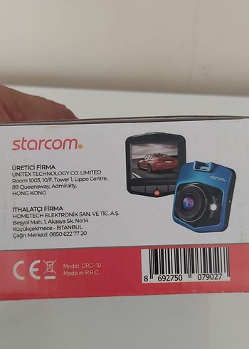 Son 1 Adet StarCom Araç İçi Yol Kamerası - Görsel 6