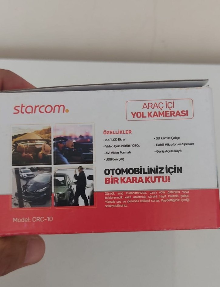 Son 1 Adet StarCom Araç İçi Yol Kamerası - Görsel 5