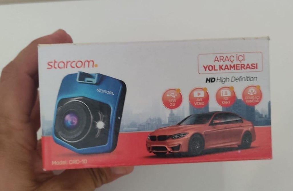 Son 1 Adet StarCom Araç İçi Yol Kamerası - Görsel 4