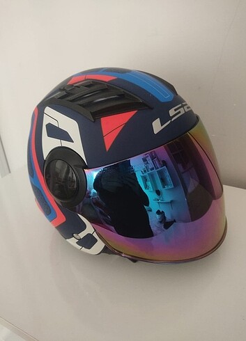 LS2 AIRLOW Renkli Vizör Özel Seri XS 54cm - Görsel 4
