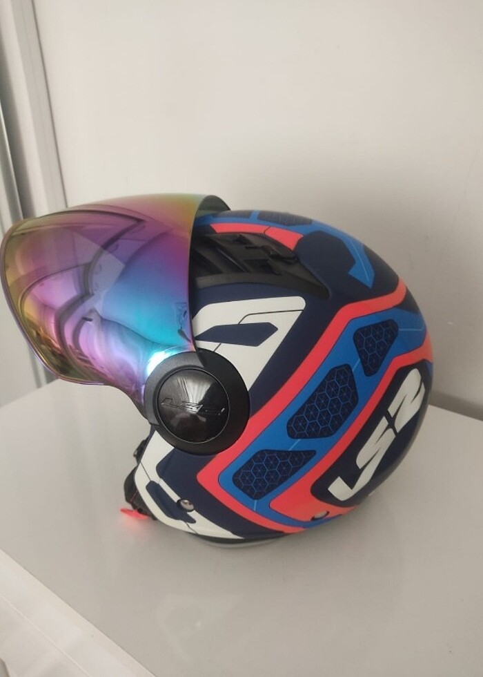 LS2 AIRLOW Renkli Vizör Özel Seri XS 54cm - Görsel 3