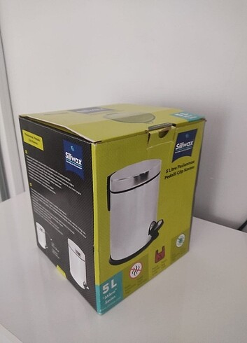 SİLİWAX 5 LT ELİT PASLANMAZ ÇÖP KOVASI - Görsel 4