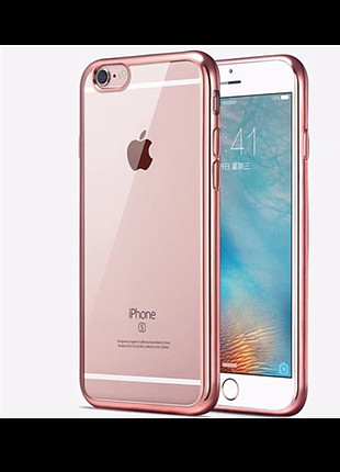 Iphone 6 6s Şeffaf Bronz Kılıf