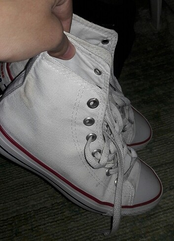 36 Beden beyaz Renk Converse ayakkabı