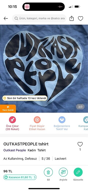 Diğer Outkastpeople Tshirt