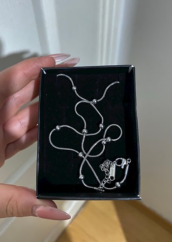 Accessorize Silver Çelik Kalp Kolye