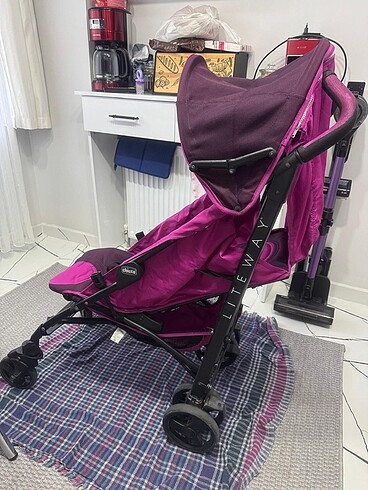 Diğer Beden mor Renk Chicco lite way baston bebek arabası