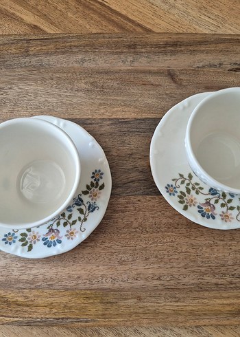 Karaca Bella maison ikili çay fincanı takımı