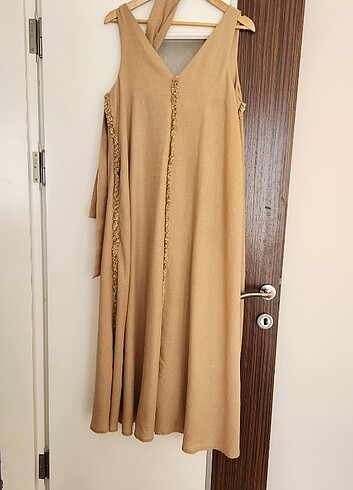 40 Beden Kevser sarioglu x Trendyol Tesettür Keten Jile