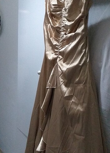 38 Beden Abiye gold rengi