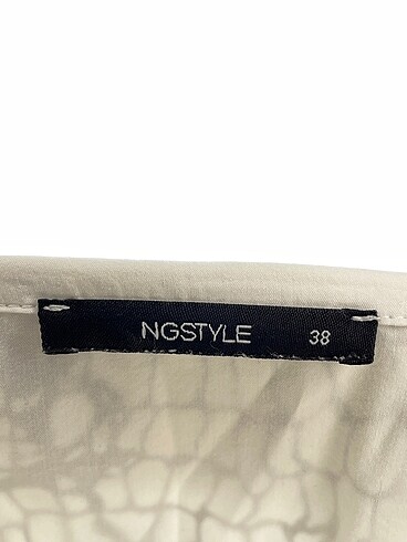 38 Beden beyaz Renk NG Style Gömlek %70 İndirimli.