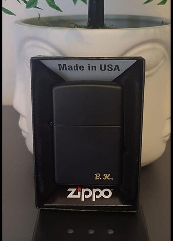  Beden Renk Orjinal #Zippo siyah mat çakmak