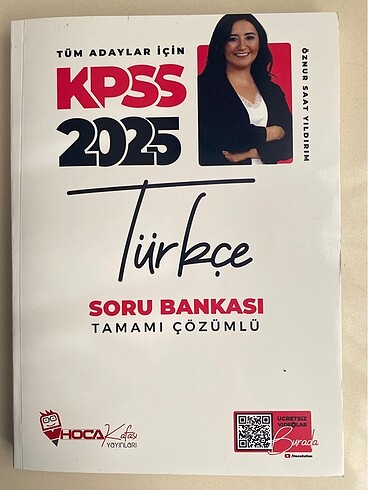 KPSS Türkçe soru bankası