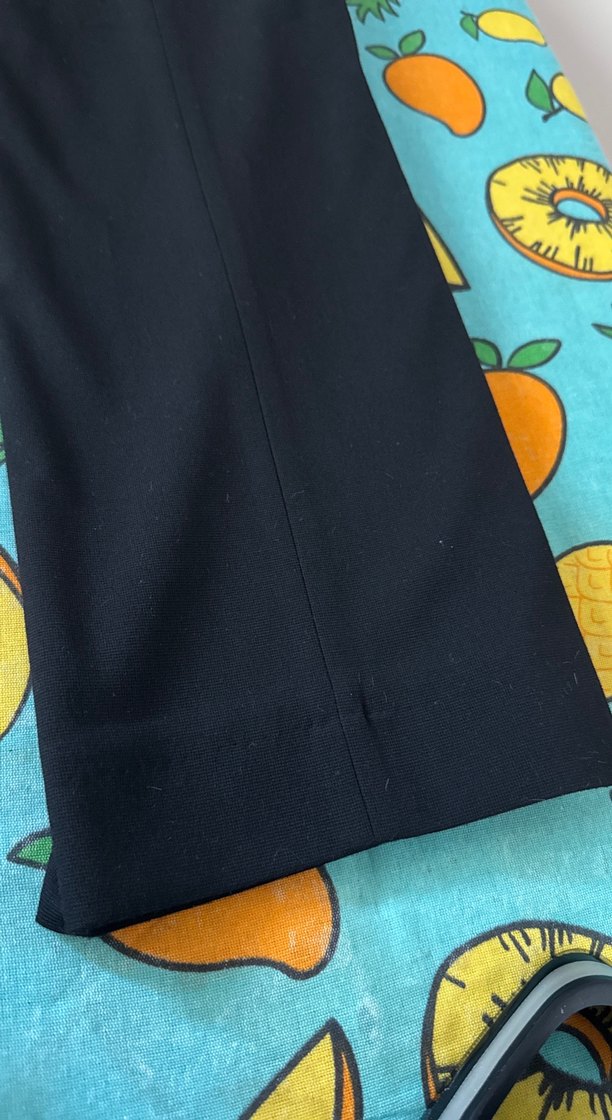 Zara Man Mavi Fermuarlı Kısa Kumaş Pantolon - Görsel 3