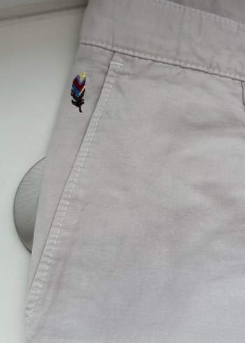 Vakkorama Erkek Keten bermuda sort - Görsel 3