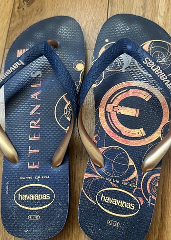Mavi Baskılı Havaianas Erkek terlik