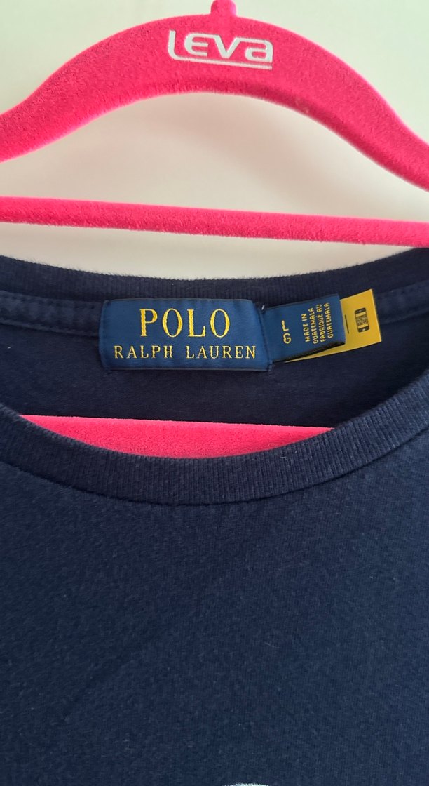 Ralph Lauren Polo Bear Baskılı lacivert Tişört - Görsel 2
