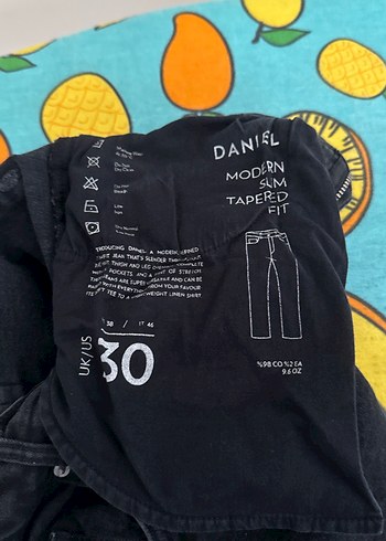 Bluemint Siyah Dar Kesim Fermuarlı jean - Görsel 3