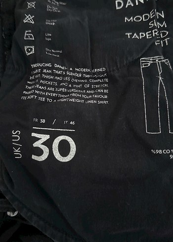 Bluemint Siyah Dar Kesim Fermuarlı jean - Görsel 4