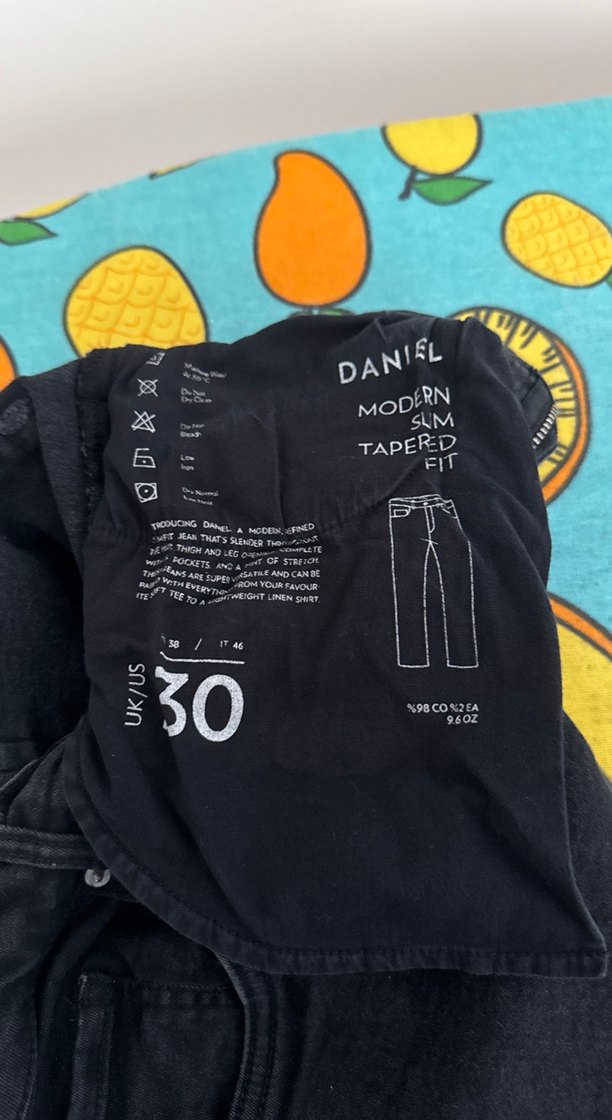 Bluemint Siyah Dar Kesim Fermuarlı jean - Görsel 3