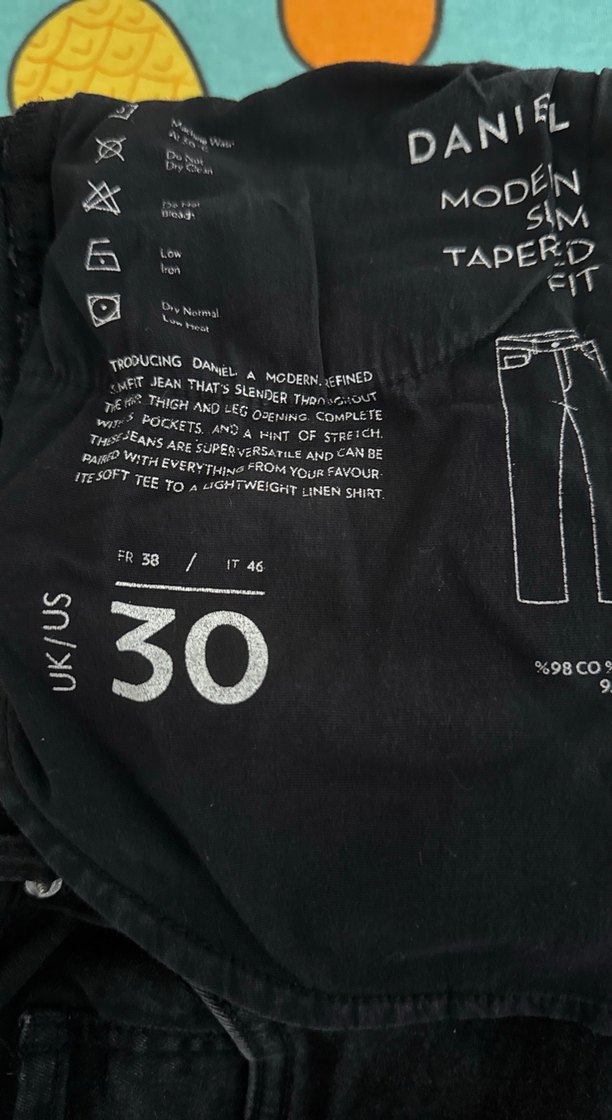 Bluemint Siyah Dar Kesim Fermuarlı jean - Görsel 4