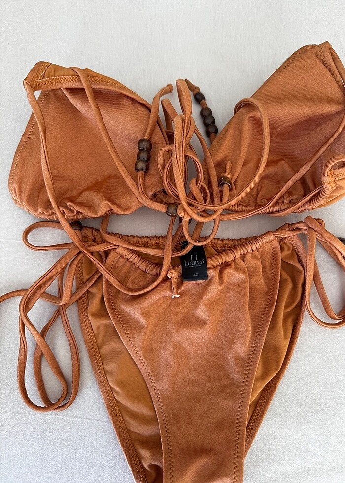 Kadin üçgen bikini. - Görsel 4