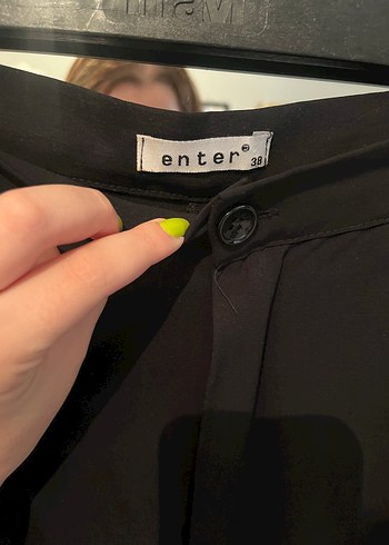m Beden Siyah Kadın Kumaş Pantolon Midi Boy