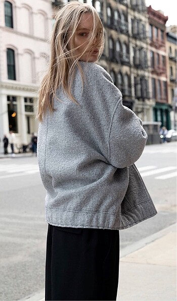 Zara Zara bomber buklet ceket