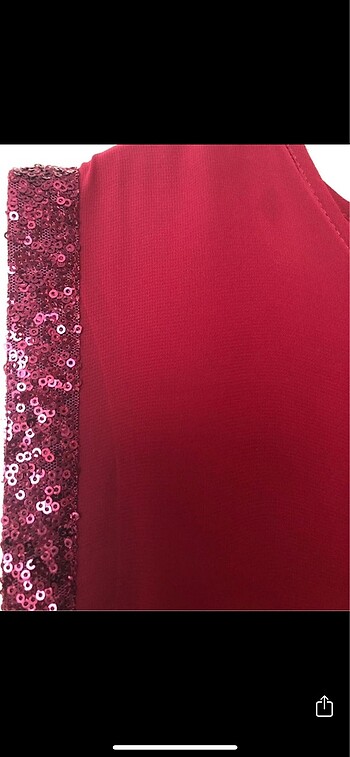 xl Beden bordo Renk Kısa abiye