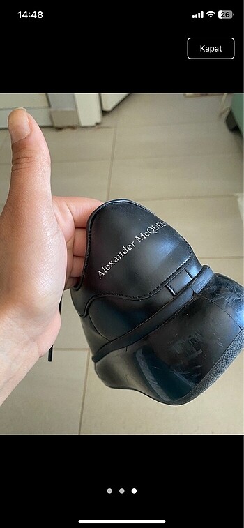 Alexander McQueen Erkek spor