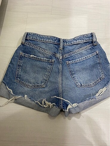 36 Beden çeşitli Renk Zara kısa yüksek bel kot sort