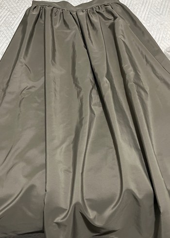 Drapeli Uzun Kadın Etek - Görsel 2