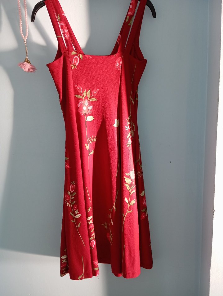 Bordo Nakışlı Bohem - Görsel 2