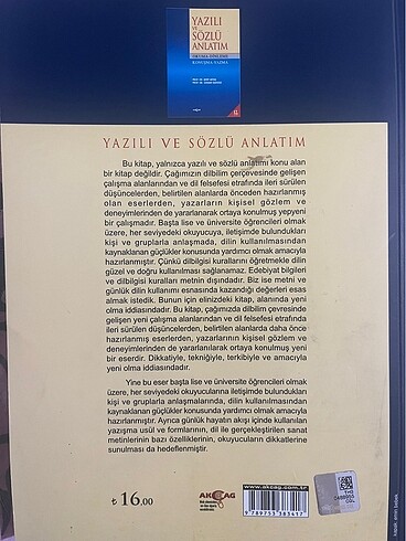  Yazılı ve sözlü anlatım