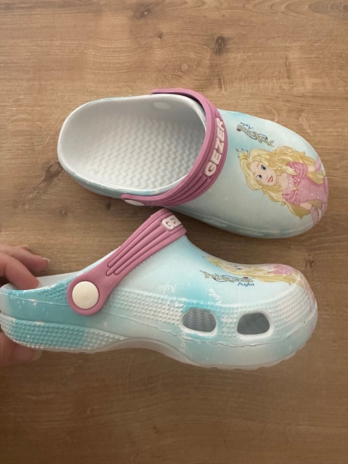 Kız Çocuk Baskılı Pembe Gezer Terlik - Görsel 4