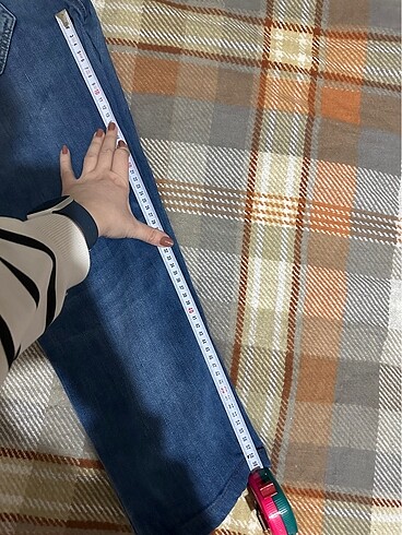 40 Beden mavi Renk Kot pantolon jean