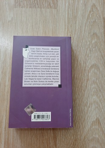 CSI Kanıt Peşinde - Soğuk Yanık Polisiye Roman - Görsel 2
