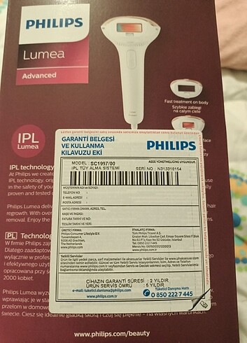 Philips Philips Lumia IPL Epilasyon Cihazı 