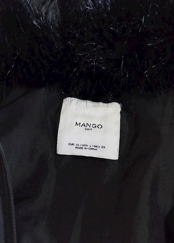 kürk kapişonlu, içi çıkarılabilen mont - Görsel 6