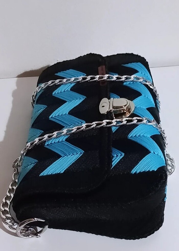 Makrome el emeği çanta - Görsel 2