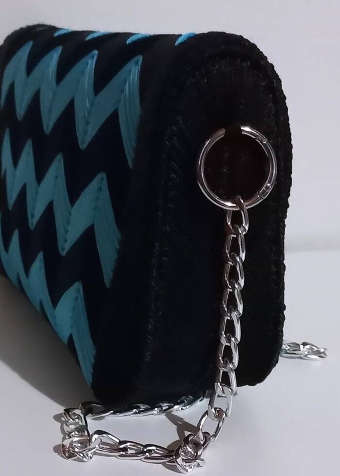 Makrome el emeği çanta - Görsel 5