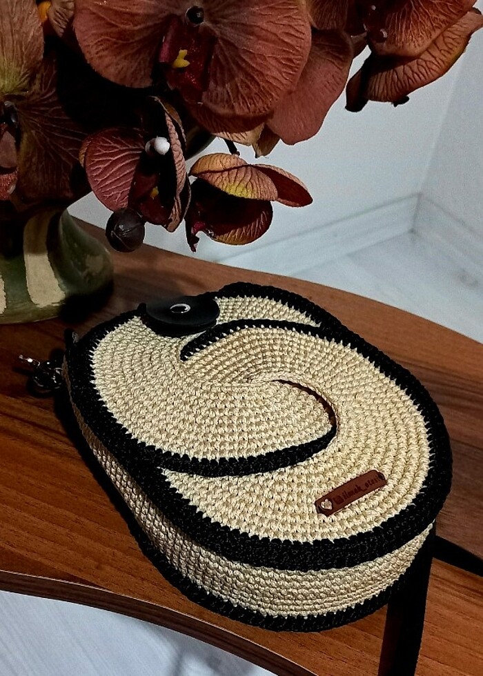 Çanta (makrome el örmesi) - Görsel 3