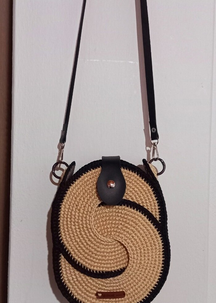 Çanta (makrome el örmesi) - Görsel 4