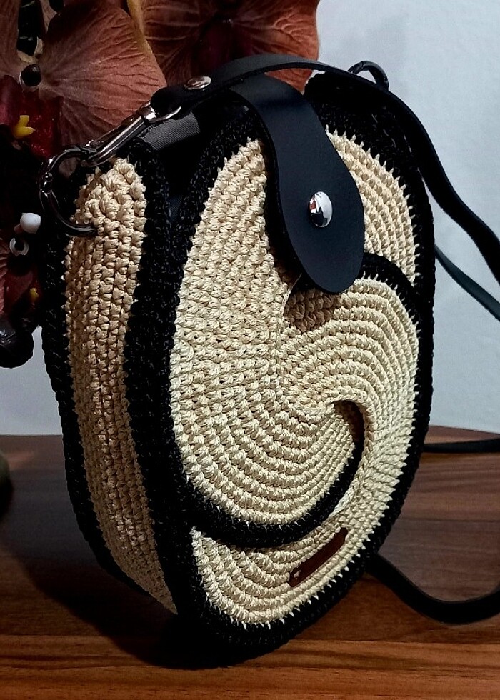 Çanta (makrome el örmesi) - Görsel 2