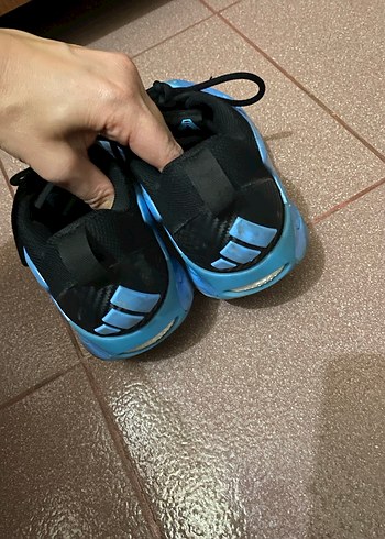 Mavi Siyah Bağcıklı Basketbol Ayakkabısı 37.5 no - Görsel 4