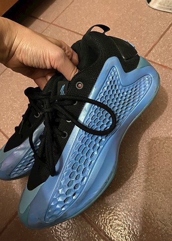 Mavi Siyah Bağcıklı Basketbol Ayakkabısı 37.5 no - Görsel 5