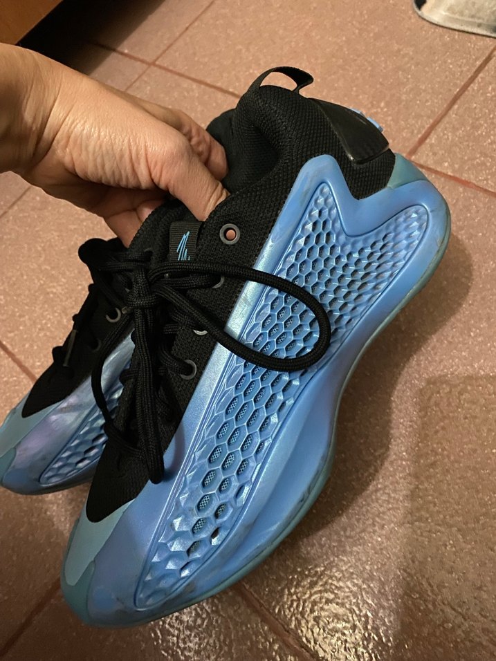 Mavi Siyah Bağcıklı Basketbol Ayakkabısı 37.5 no - Görsel 5