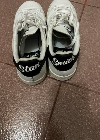 Adidas 39.5 no Beyaz Bağcıklı Kadın Spor Ayakkabı - Görsel 4